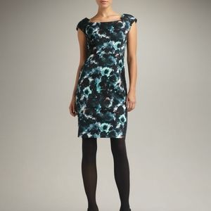 Milly Blue Printed Katrina Sheath